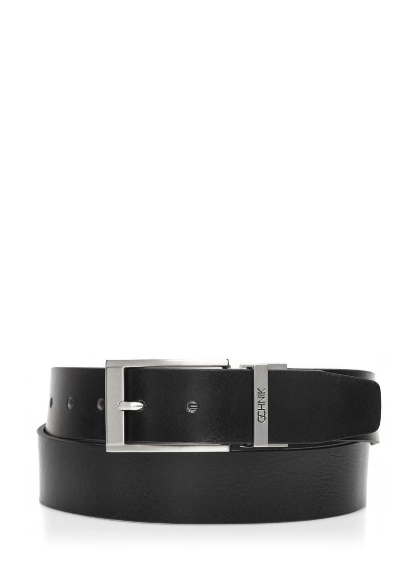 Men's double-sided leather belt PASMS-0167-7D(Z26)