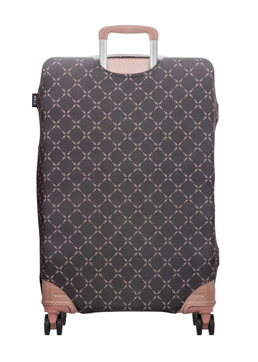 Brown cover for a large suitcase AW-013-0006-1P-L(W26)
