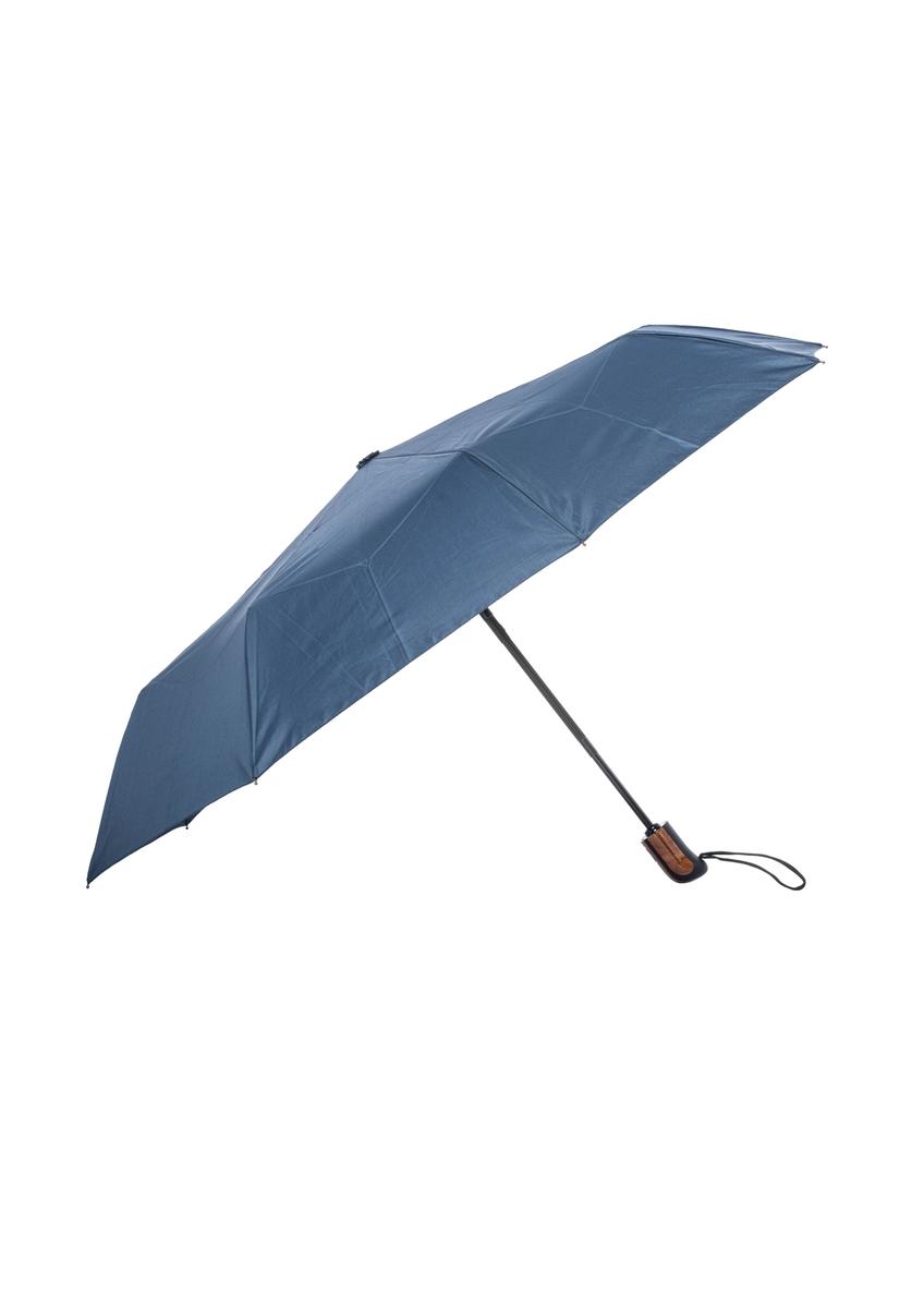Navy blue men's umbrella PARSM-0030-7D(W26), front product view on white background.