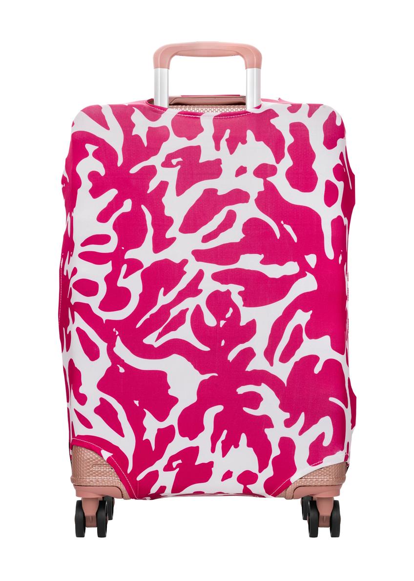 Pink cover for medium suitcase AW-013-0007-5P-M(W26)