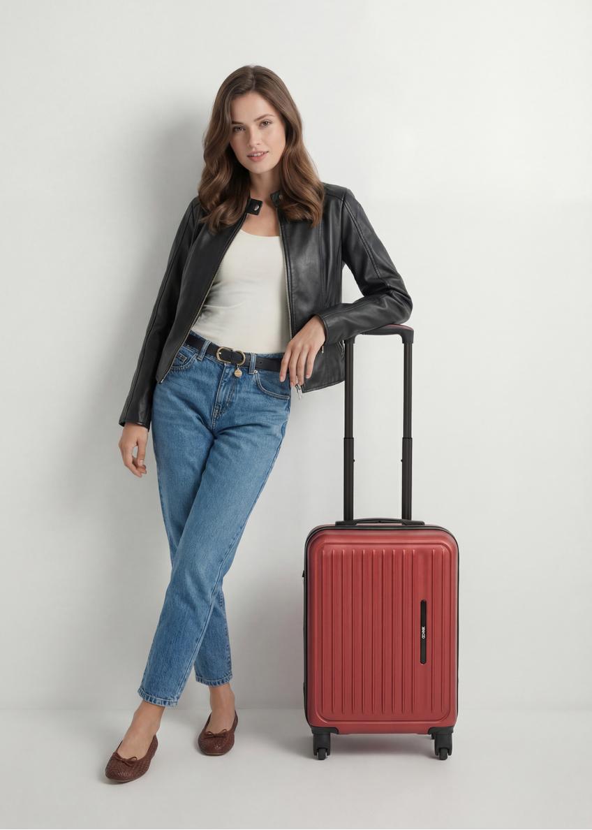 Cabin suitcase on wheels WALAB-0082-4B-19(W26)