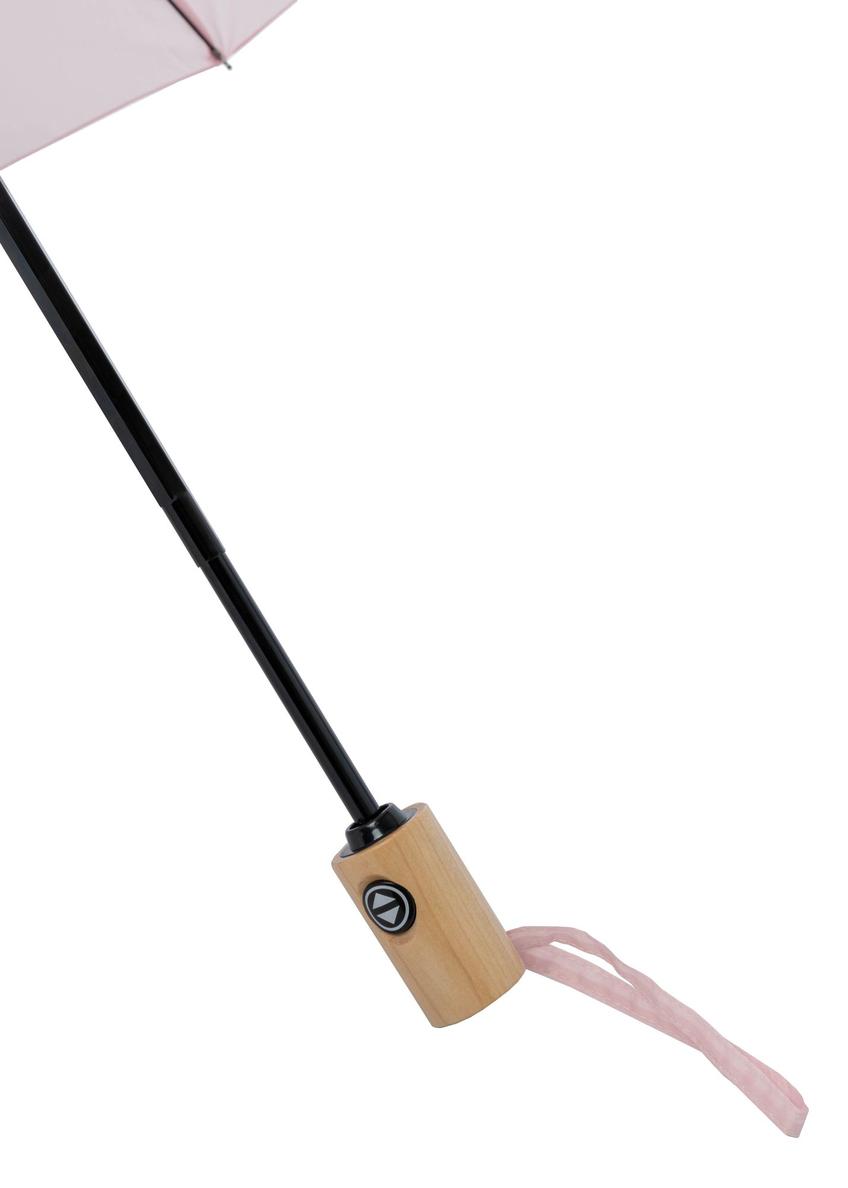 Light pink folding women's umbrella PARSD-0034-5A(W26)