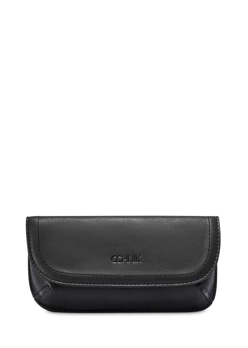 Black leather case PORMS-0698-99(W26)