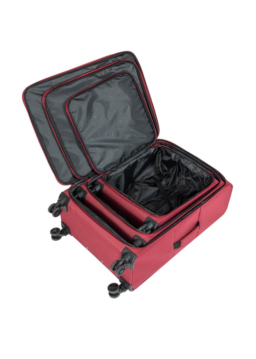 Set of suitcases on wheels 19"/24"/28" WALNY-0045-4B(W26)