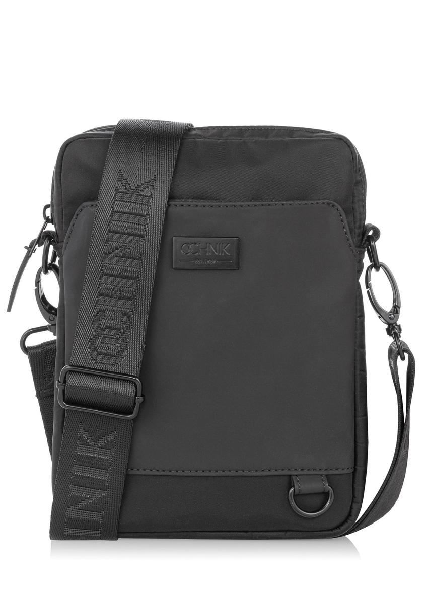 Black small men's postbag TORMN-0313A-99(Z24)-06