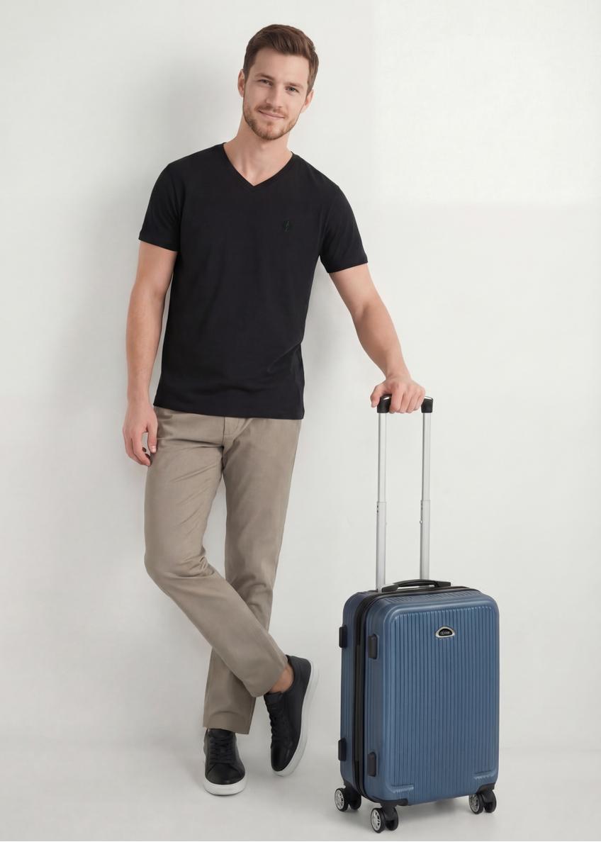 Cabin suitcase on wheels WALAB-0053-69-19(W25)