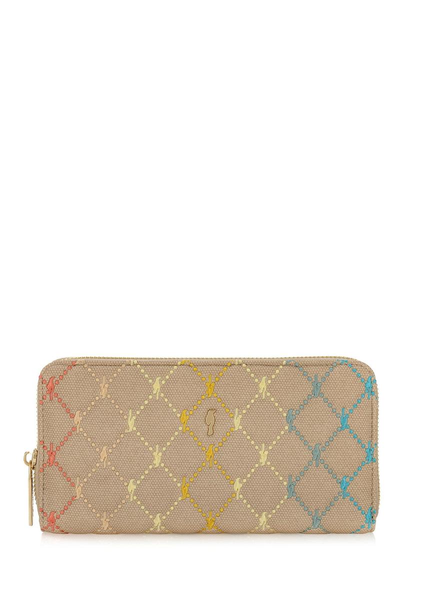 Large women's quilted wallet POREC-0381-15(W24)-09