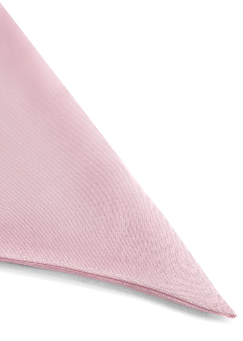 Pink women's scarf SZADT-0214-34(Z25)