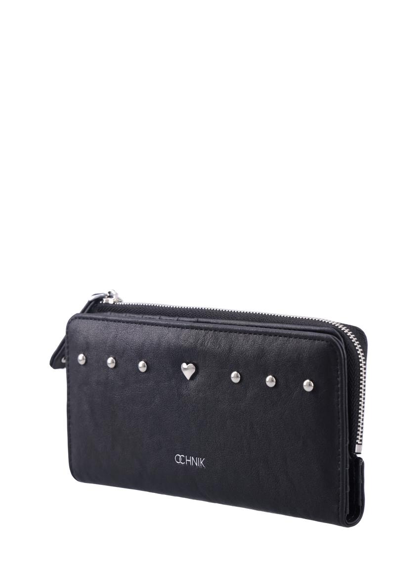 Black large women's wallet POREC-0446-99(Z26)