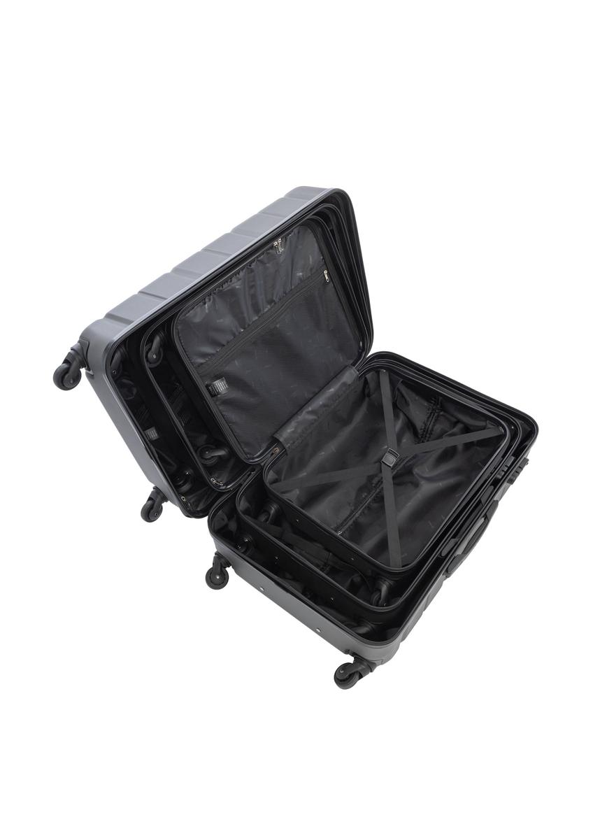 Set of suitcases on wheels 19''/24''/28'' WALAB-0067-9B(W26)