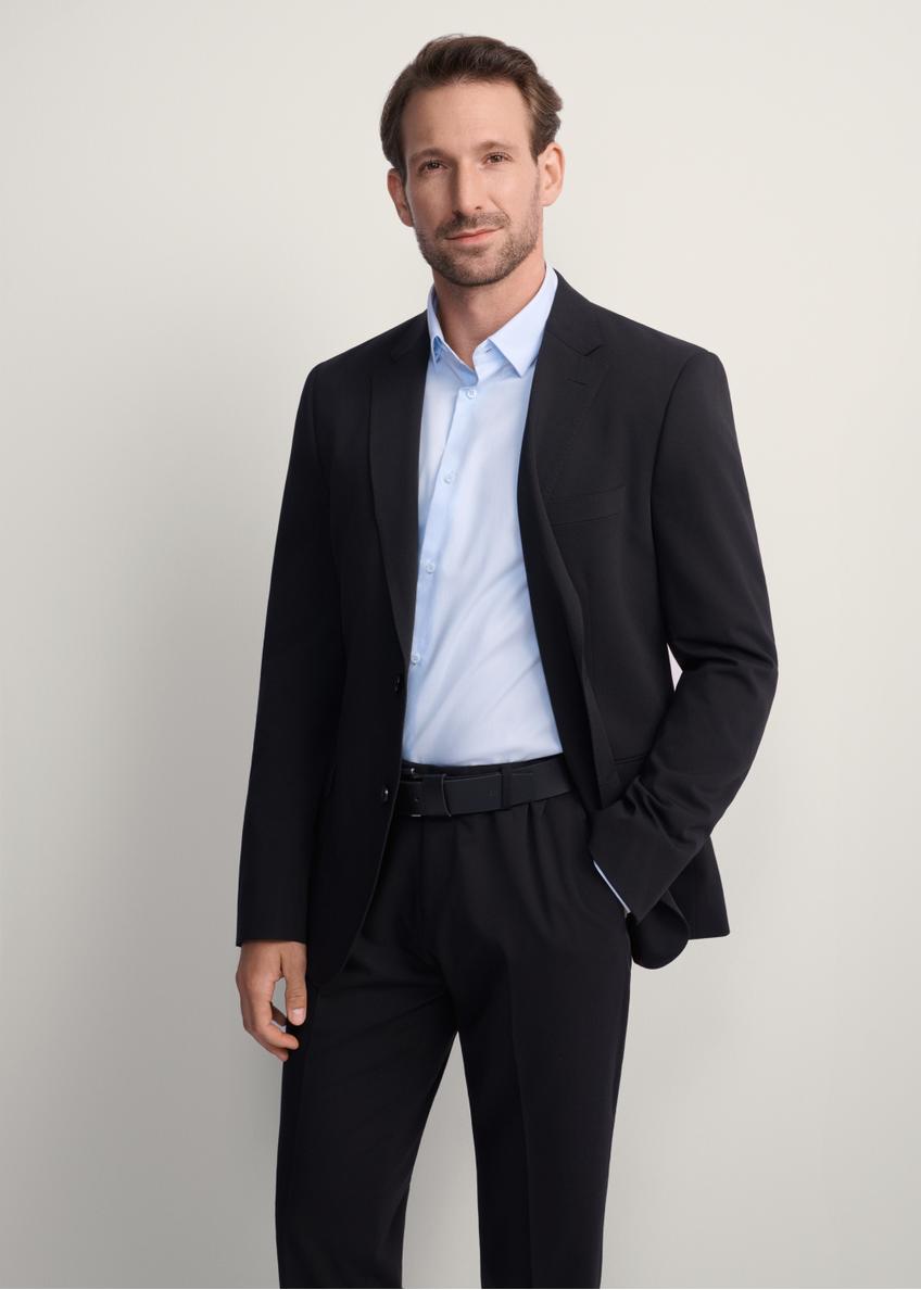 Men's black jacket MARMT-0019-99(Z25)