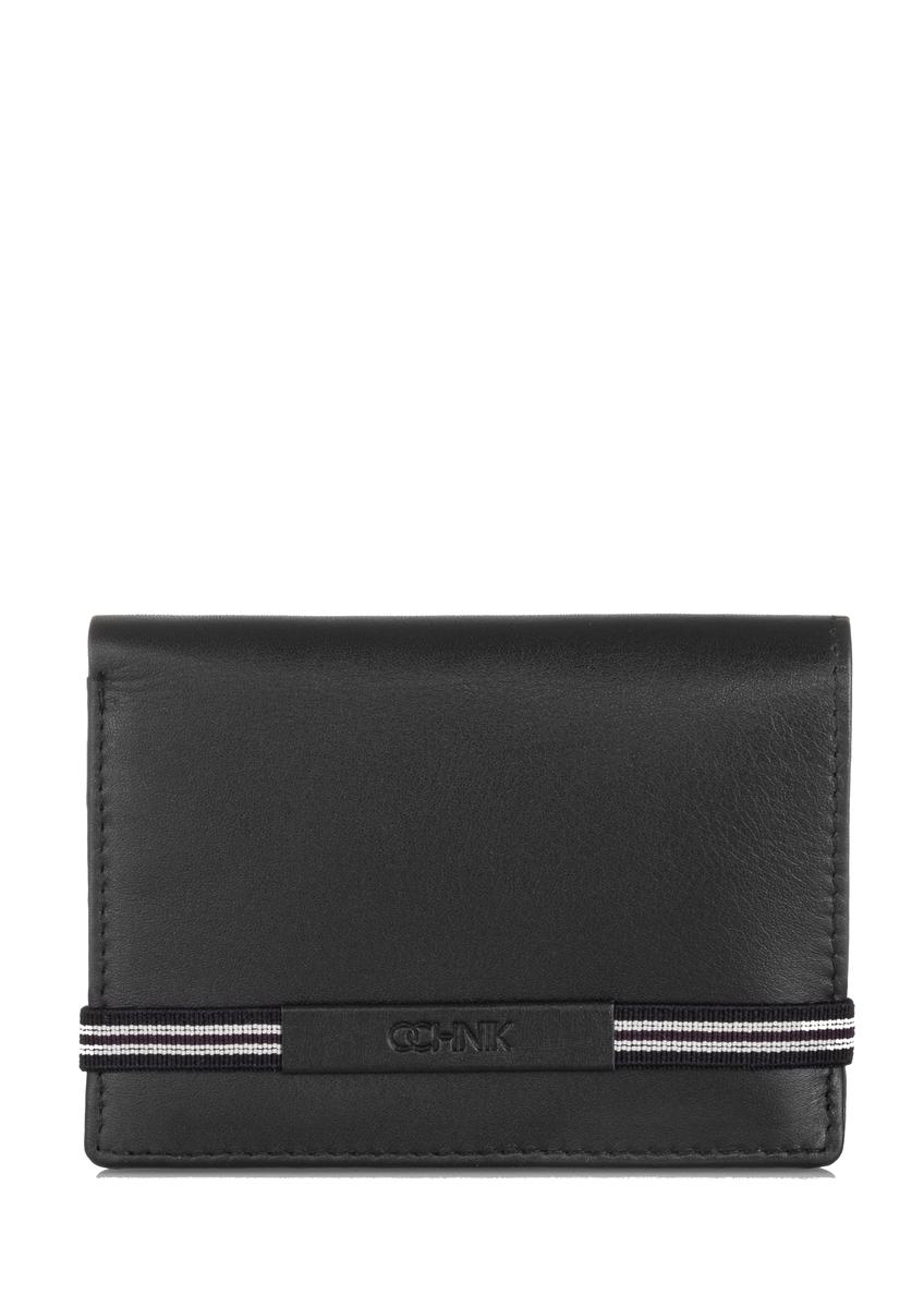 Men's leather wallet with elastic band PORMS-0516-99(W24)-08