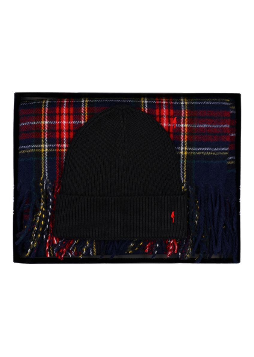 Men's cap and scarf set ZESTM-0007-4P(Z26)