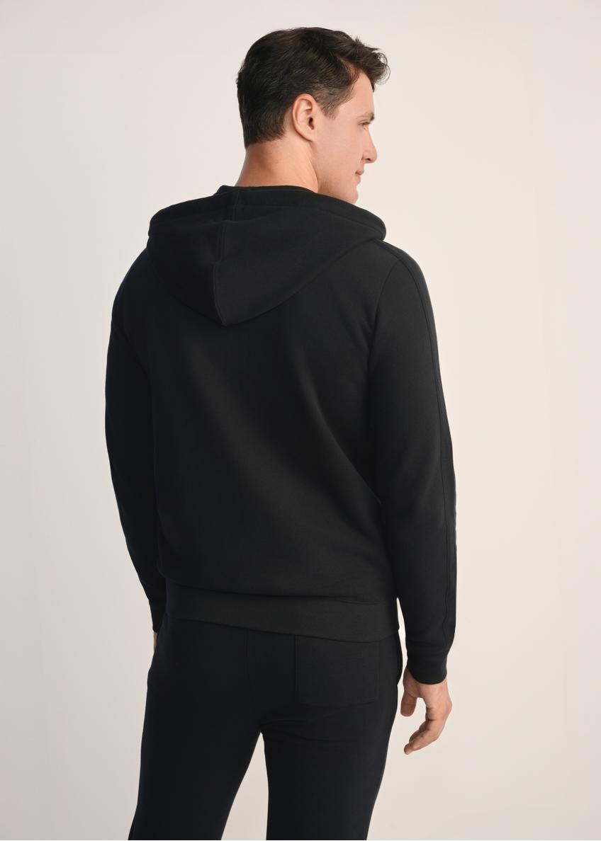 Black men's hoodie BLZMT-0074-99(Z25)