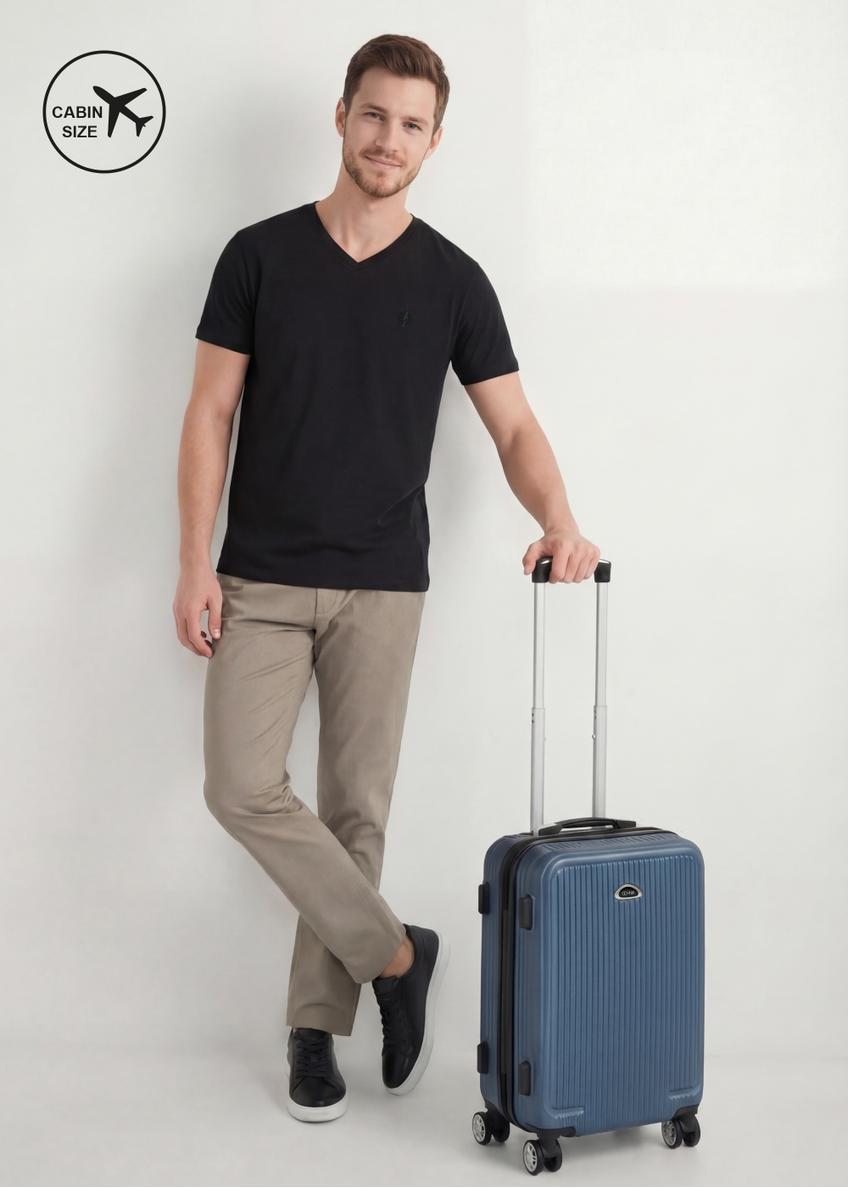 Cabin suitcase on wheels WALAB-0053-7D-19(W26)