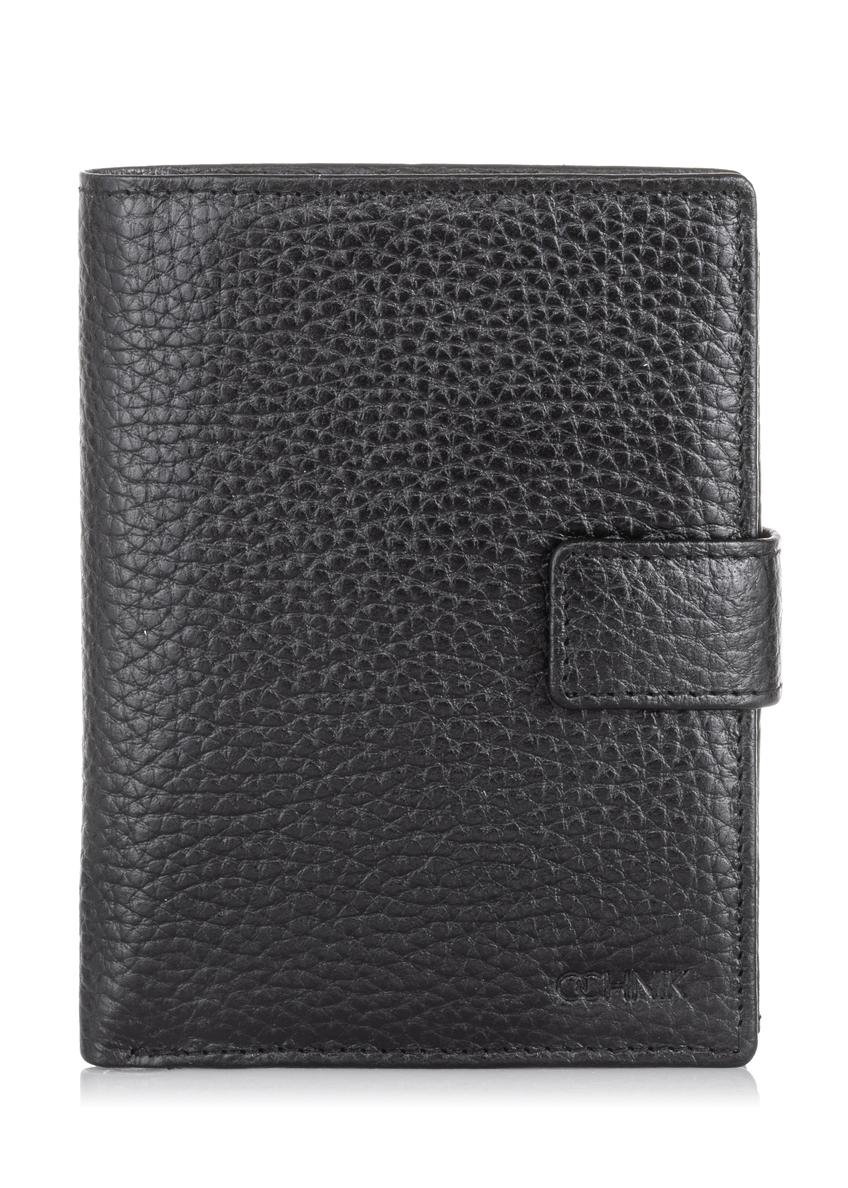 Men's leather clasp wallet PORMS-0525-99(W23)-09