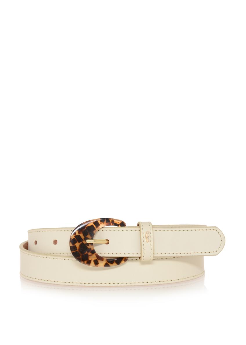 Cream Women's Belt PASDS-0266-81(W23)-01