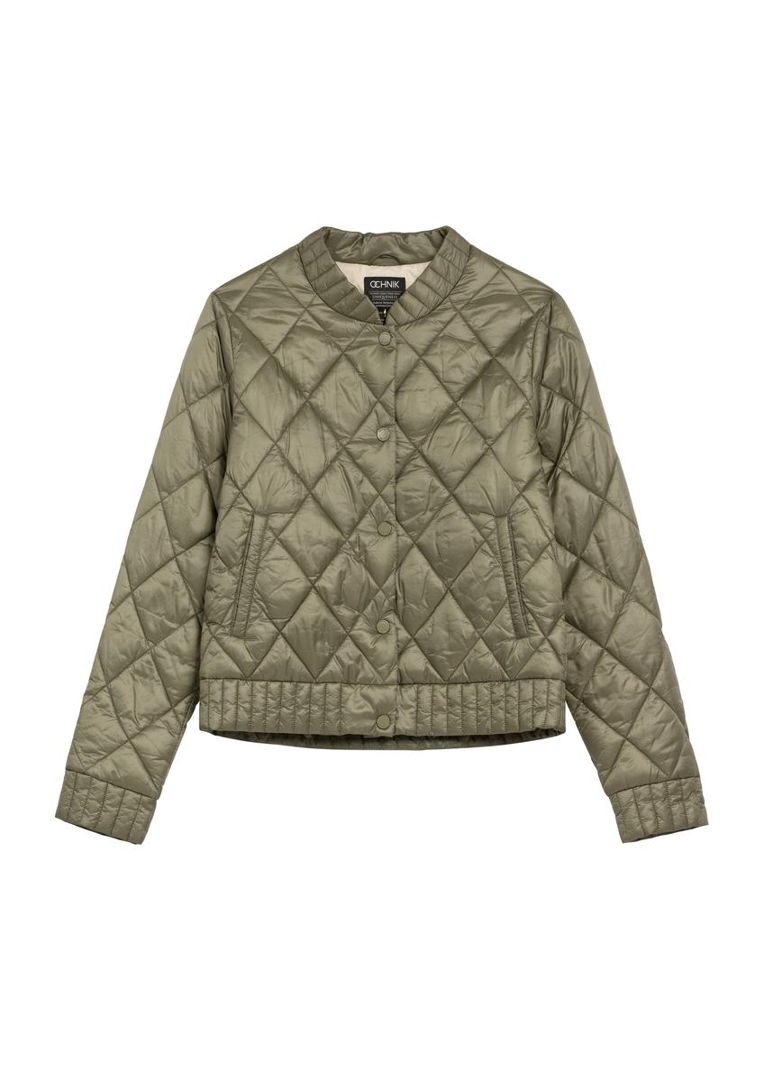 Women's transitional khaki jacket KURDT-0564A-55(W26)