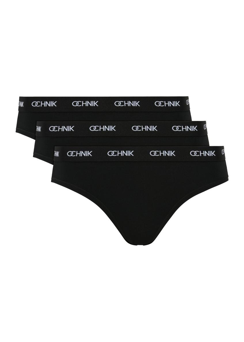 Three-pack of black women's briefs ZESDS-0001-99(Z24)-01