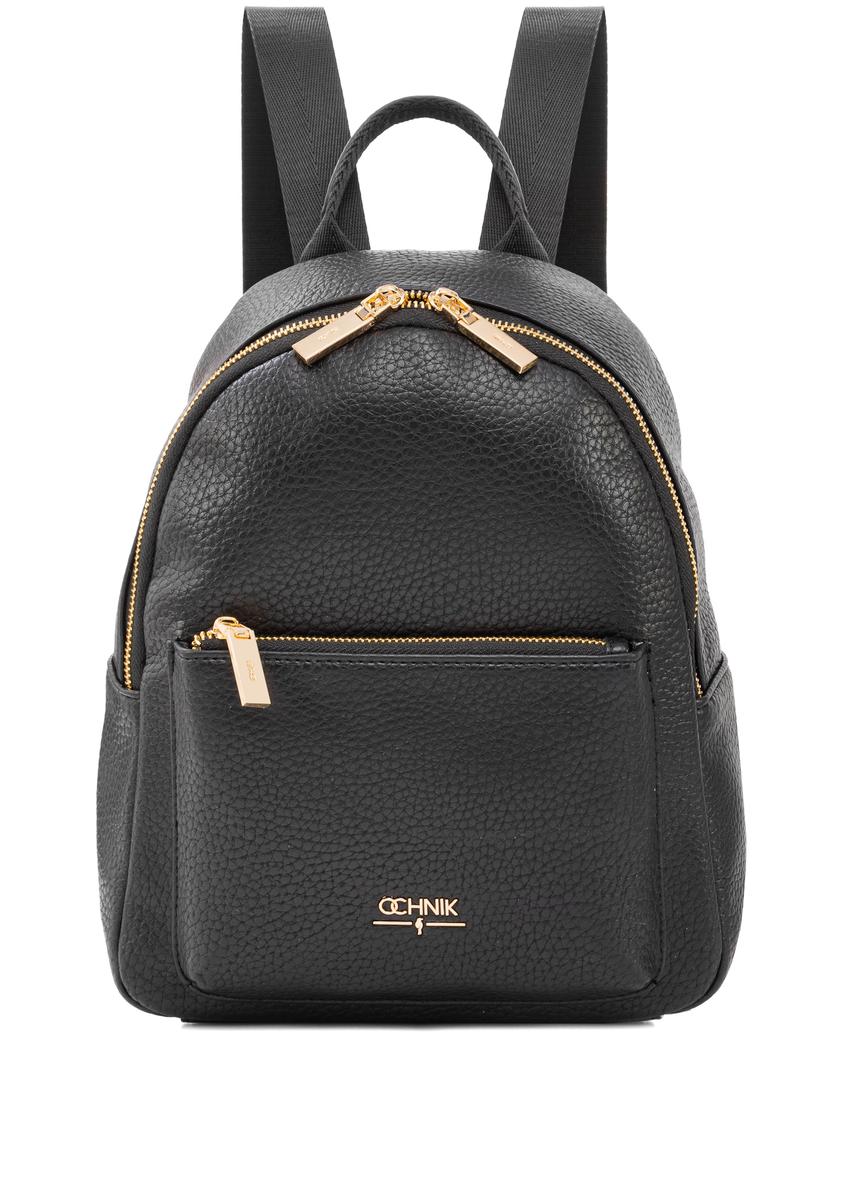 Black women's backpack TOREC-0996A-99(Z25), front product view on white background.