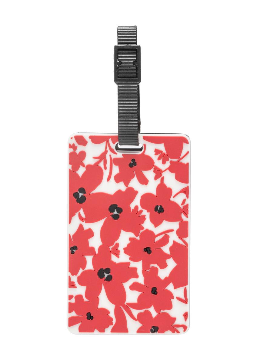 Luggage tag AW-012-0008-42(W25), front view of the product on a white background.