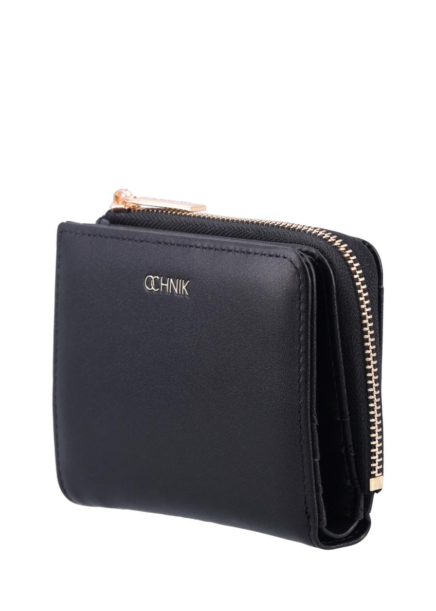 Black small women's wallet POREC-0400A-99(Z26)