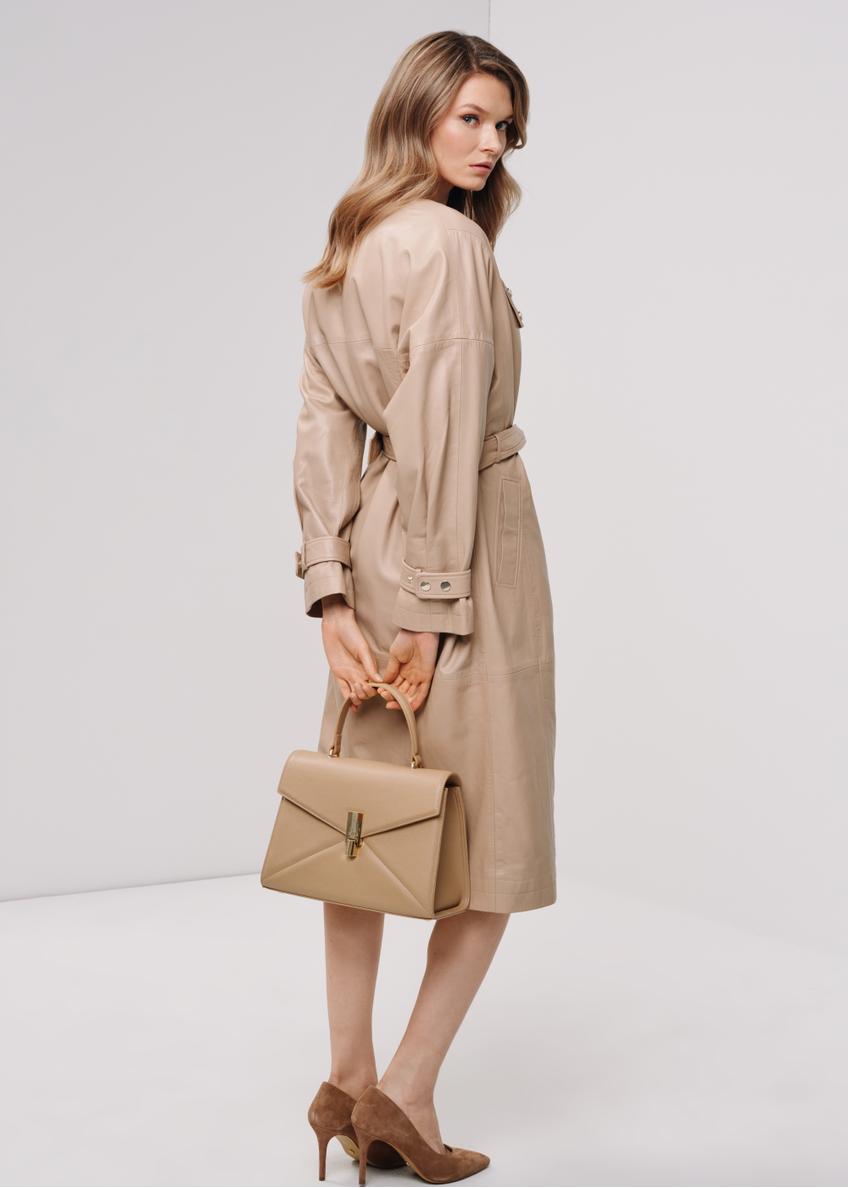 Women's beige envelope mailbag TOREC-0893-81(W24)