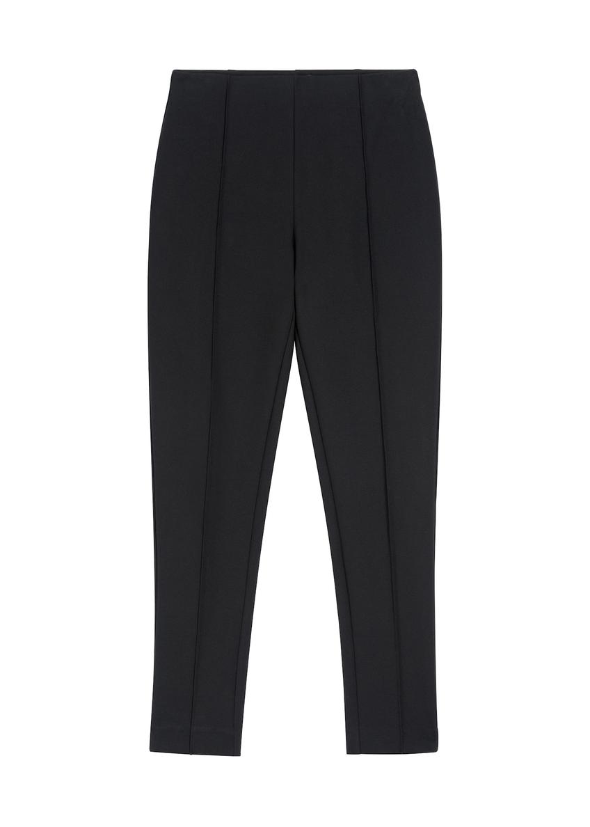 Black fitted women's trousers SPODT-0096-99(Z26)
