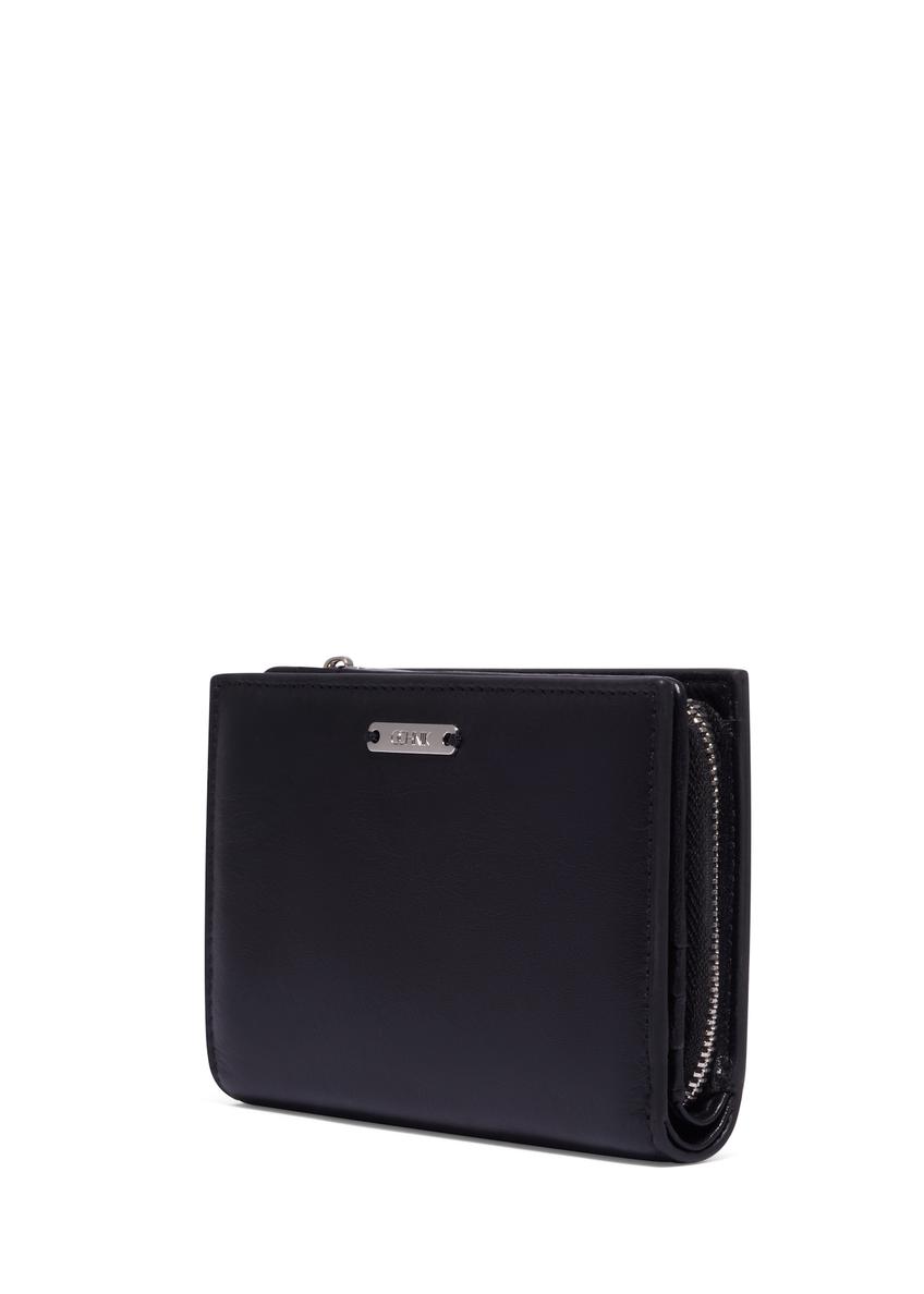 Black leather women's wallet PORES-0998-99(Z26)