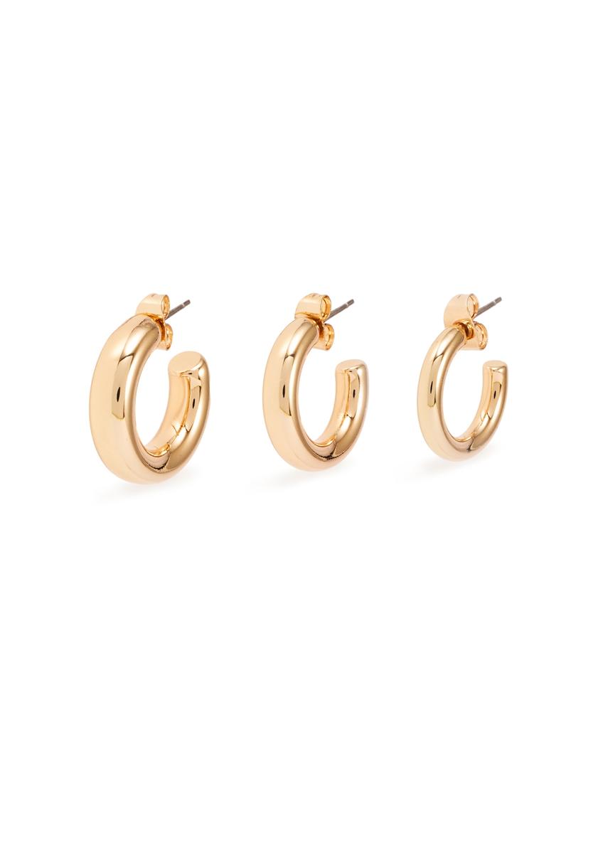 Hoop earring set KOLDB-0002-2X(Z26)