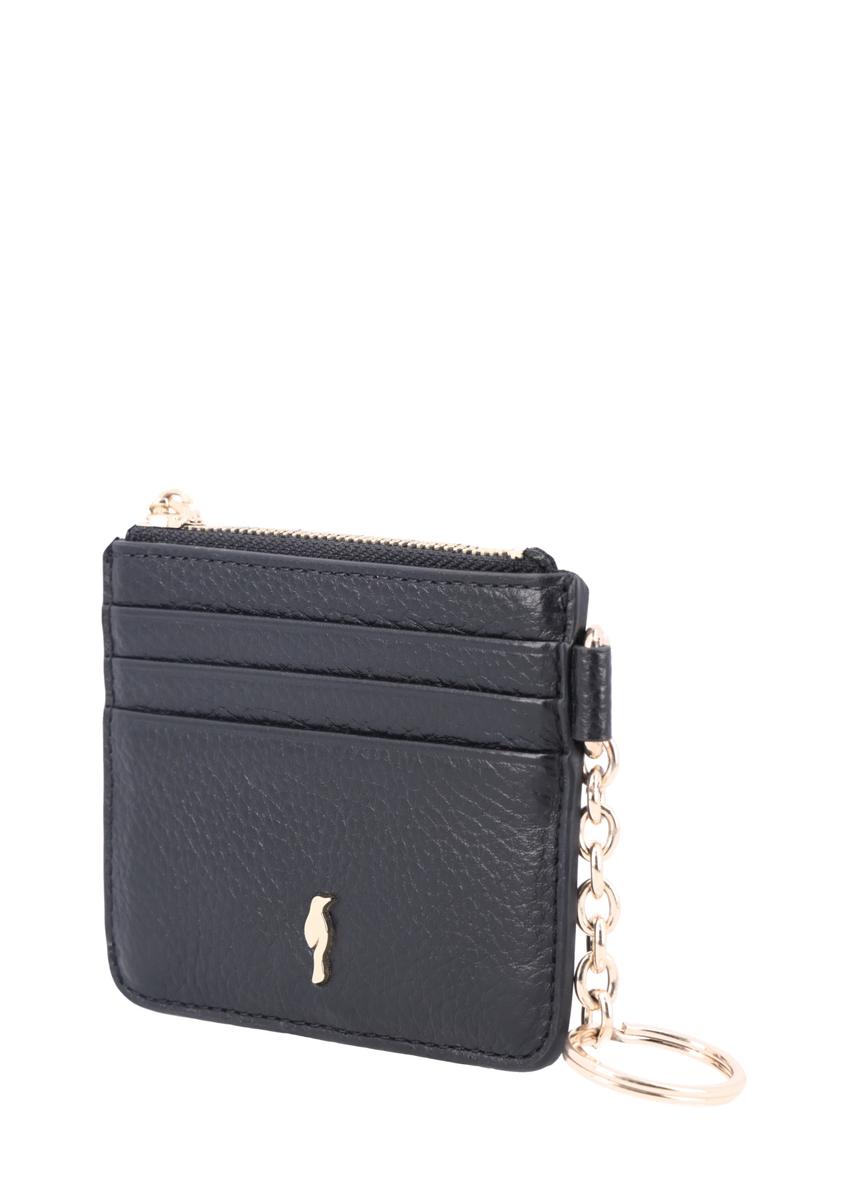 Black small leather women's wallet PORES-1013R-9I(Z26)