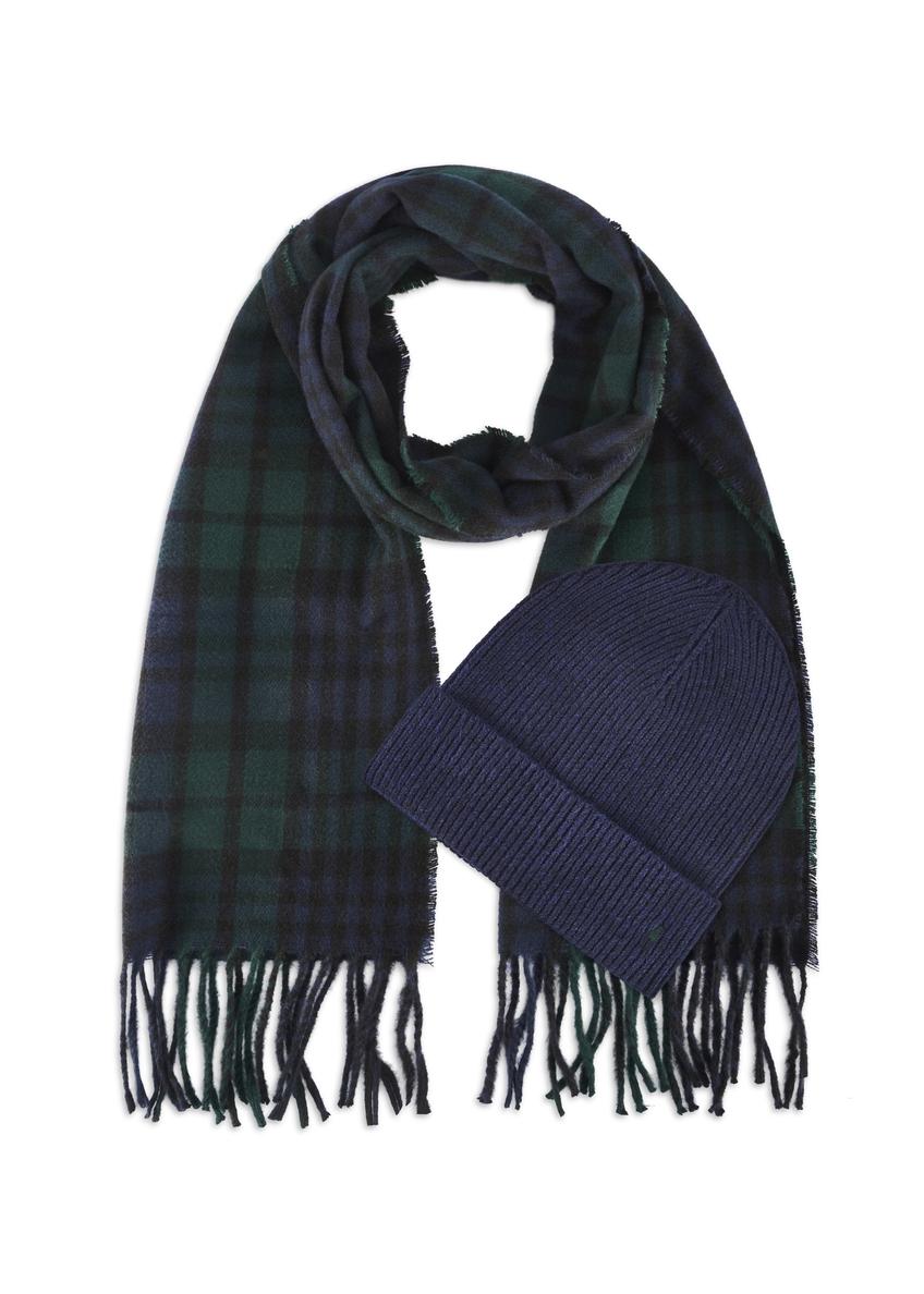 Men's hat and scarf set ZESTM-0007-69(Z25)