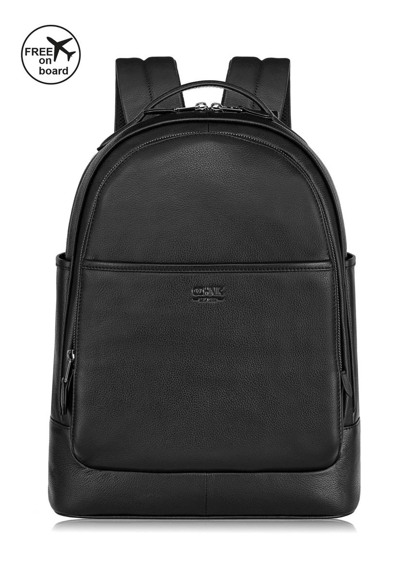 Men's leather backpack with embossing PLCMS-0017C-99(Z24)