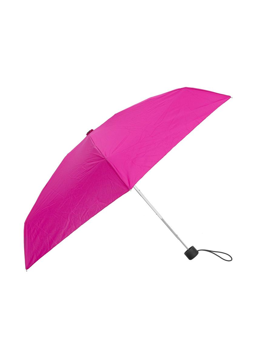 Women's folding small umbrella in pink PARSD-0036-65(W24)-01