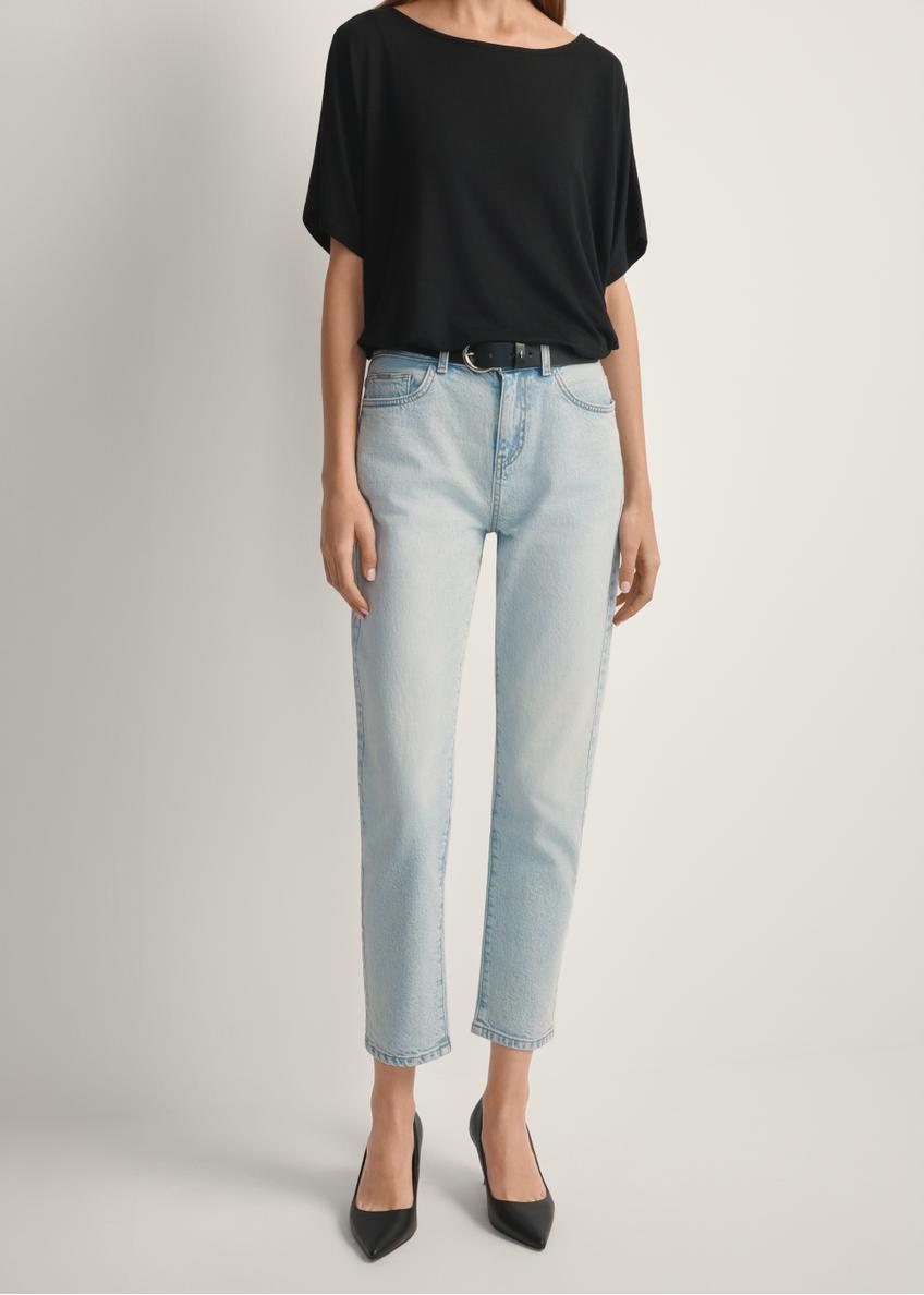 Light blue women's jeans JEADT-0011-7A(W26)