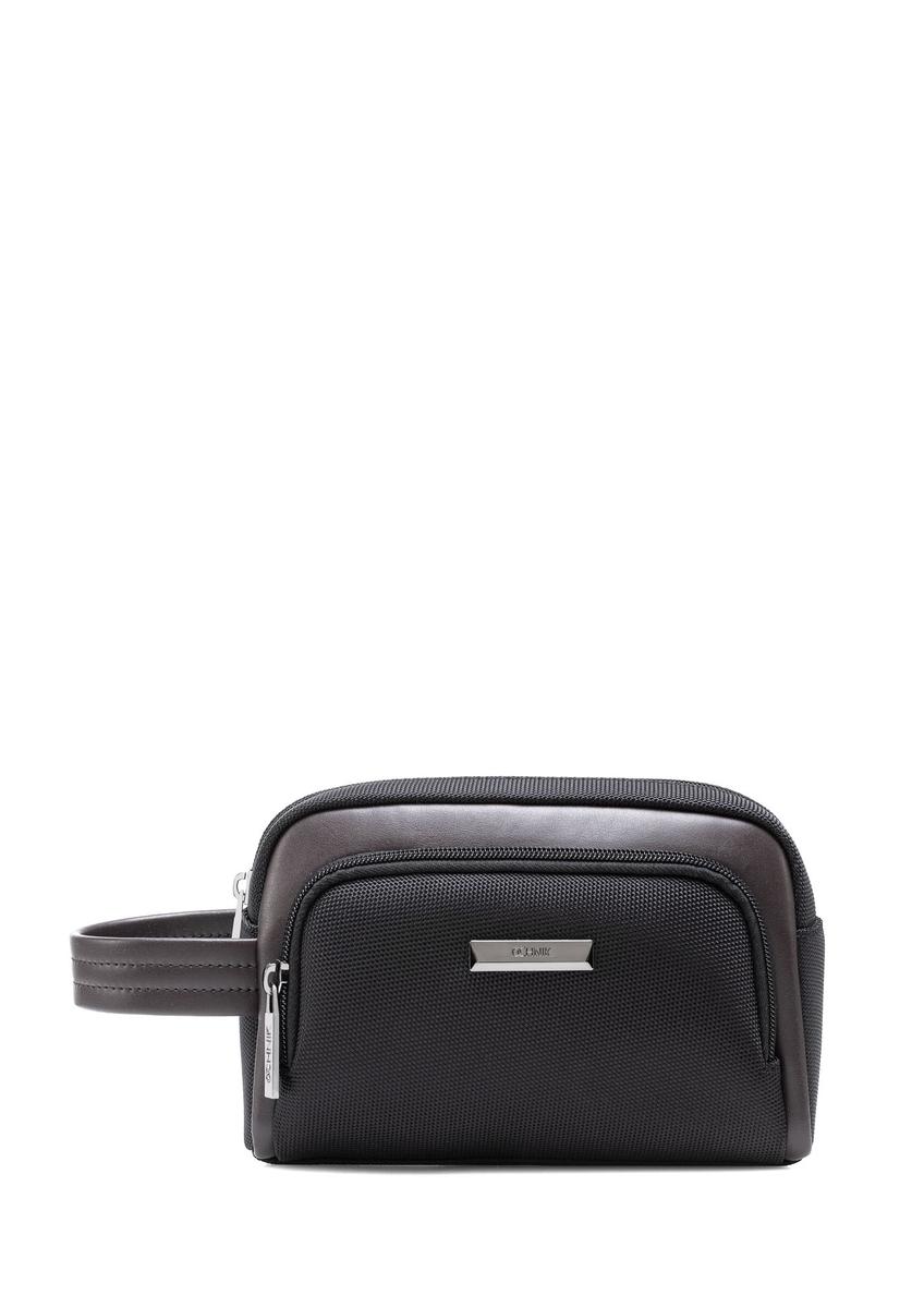 Black and brown men's cosmetic bag TORMN-0379-9J(Z26)