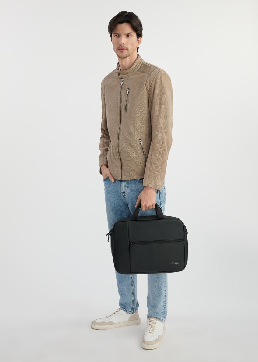 Black men's laptop bag TORMN-0343-99(W25)