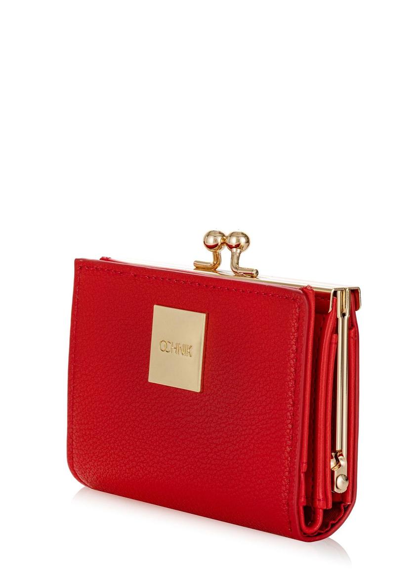 Red small women's wallet POREC-0365A-42(W24)