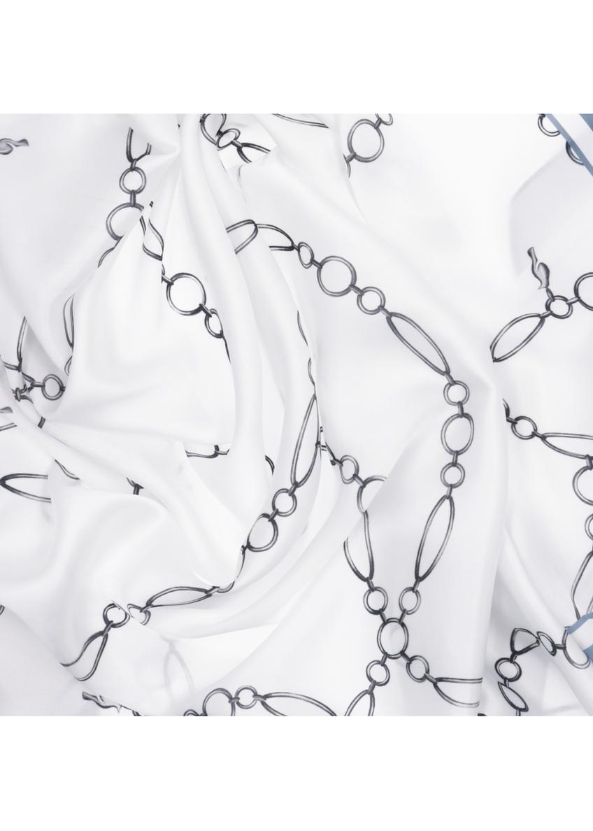 Women's scarf with chain motif SZADT-0230-0P(Z26)