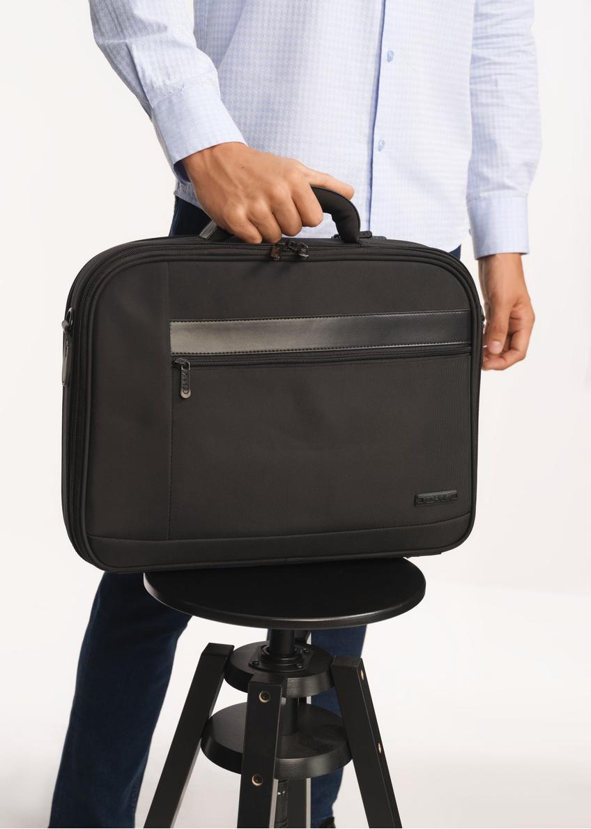 Black laptop bag TORMN-0004D-99(W25)