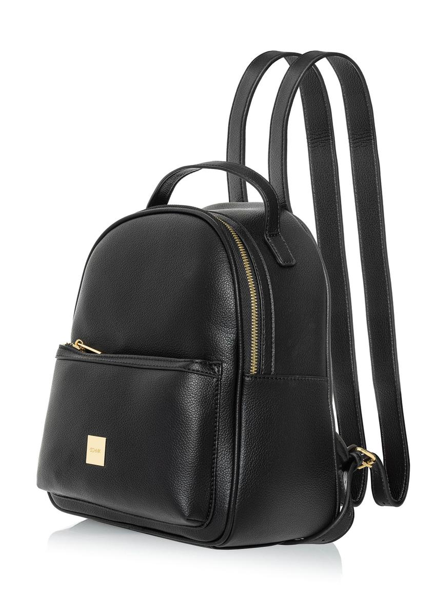 Black medium women's backpack TOREC-0920A-99(W25)