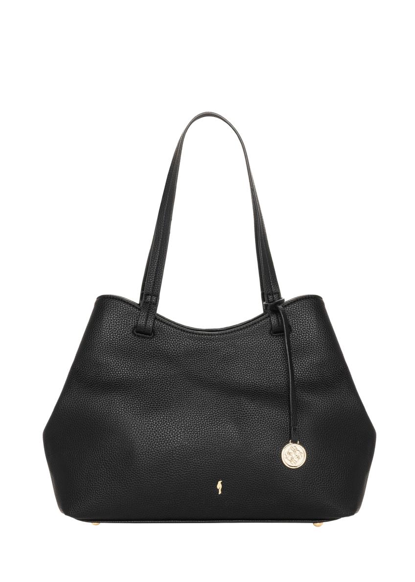 Black women's shopper bag TOREC-1318-9I(Z26)