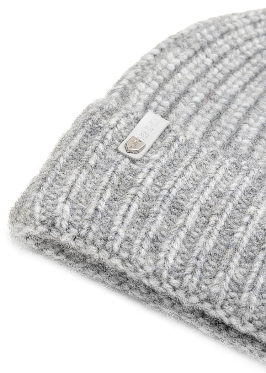 Gray women's wool blend hat CZADT-0208-9B(Z26)