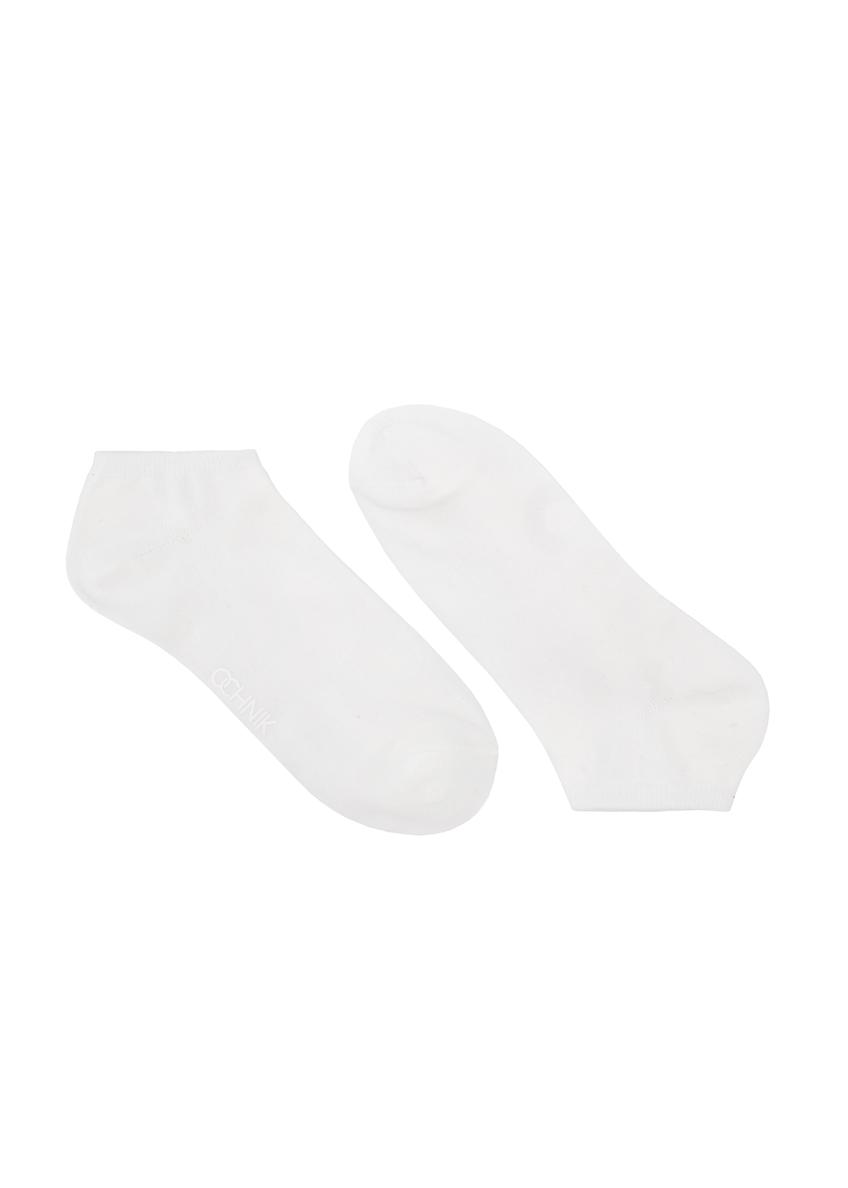 Short cream women's socks SKADT-0053A-12(W24)-01