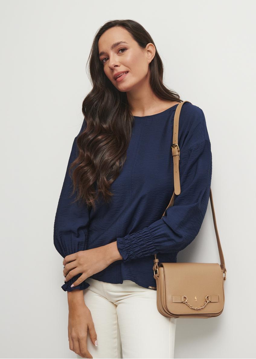 Women's leather postbag TORES-0917-81(W23)
