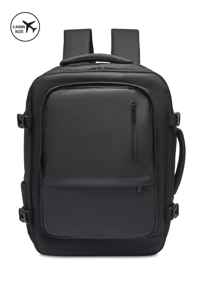 Black large travel backpack PLCMN-0018-99(Z26)