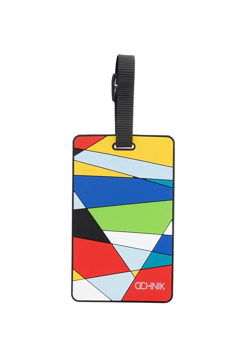 Luggage tag AW-012-0005-15(W25), front view of the product without packaging on a white background.