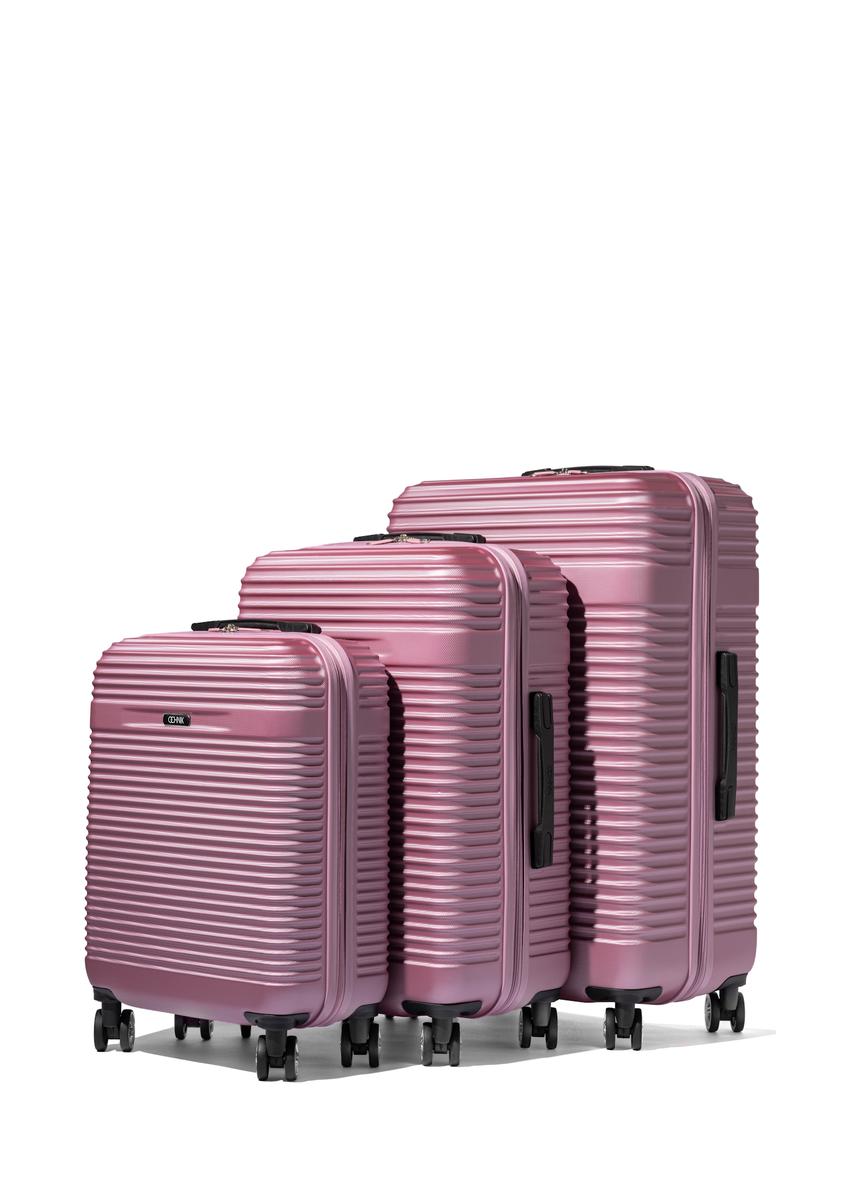 Set of suitcases on wheels 19''/24''/28'' WALAB-0040-5B(W26)