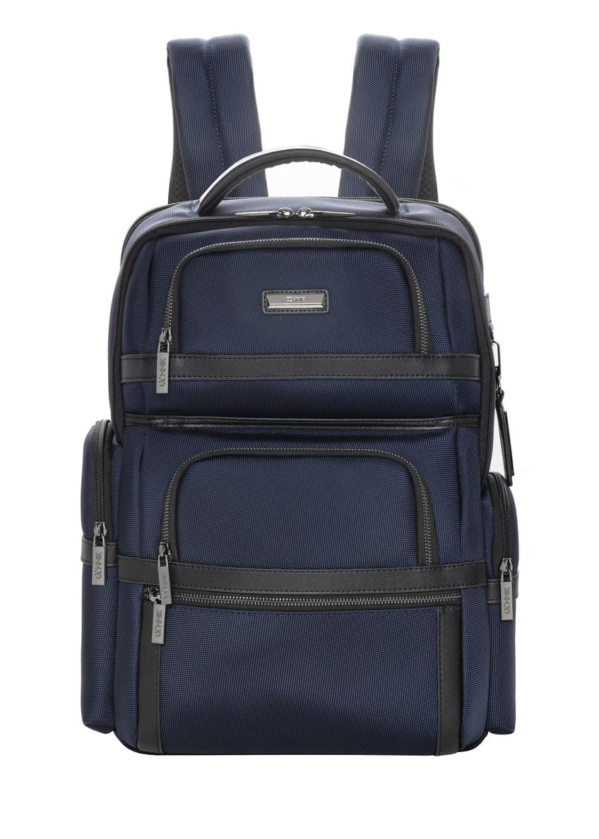 Navy blue men's backpack TORMN-0439-7D(Z26)