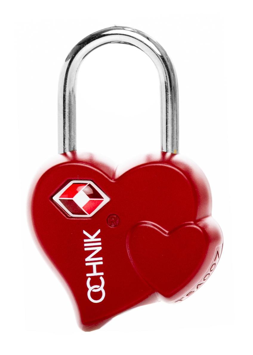 Luggage padlock AW-015-0006-4B(W26), front product view on white background.